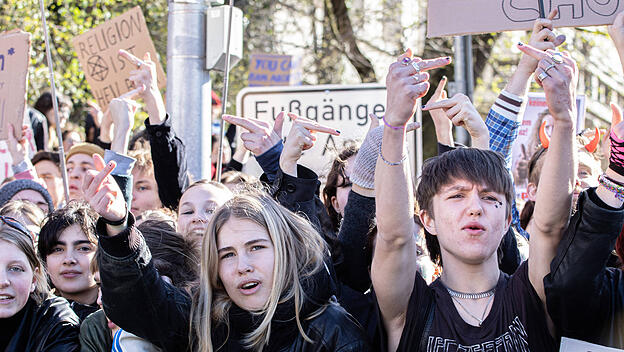 Gegenprotest zum Marsch für s Leben in München