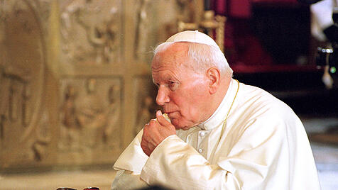 Johannes Paul II. am 3. Juni 1997 in Gnesen