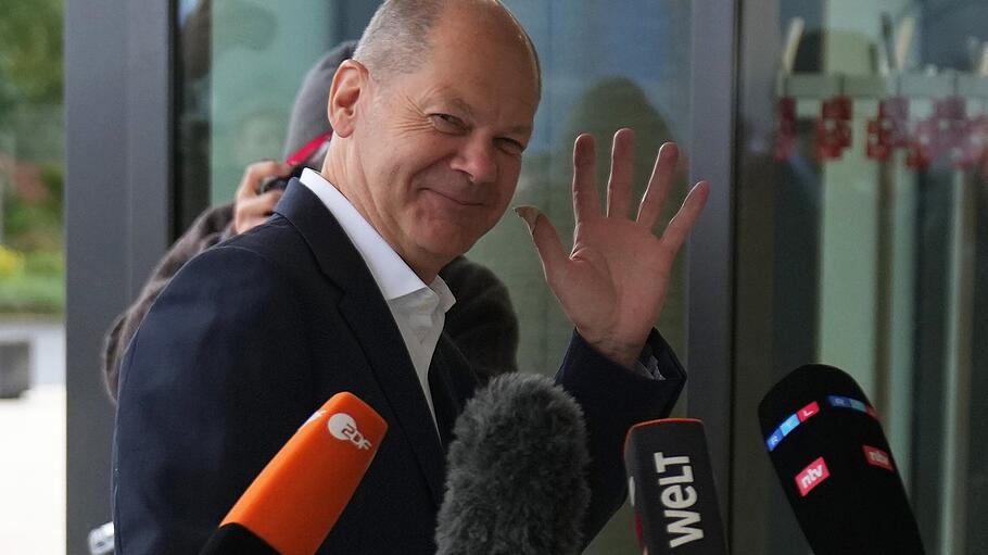 Olaf Scholz,  SPD-Kanzlerkandidat und Finanzminister