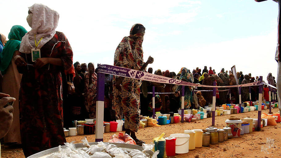 Vertriebene im Sudan