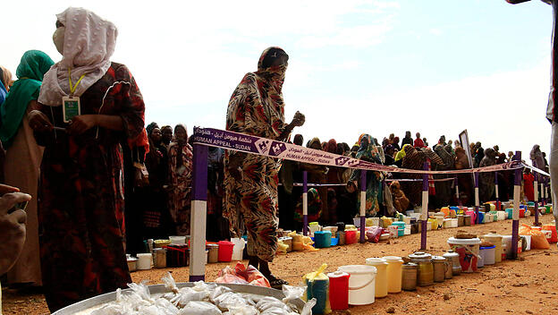 Vertriebene im Sudan