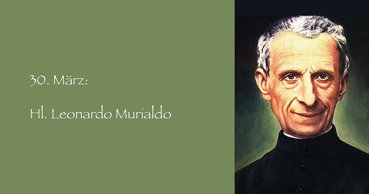 Hl. Leonardo Murialdo Die Tagespost