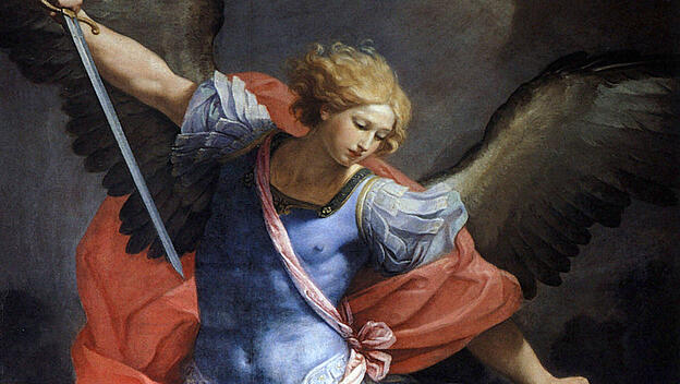 Der Erzengel Michael besiegt den Teufel (Guido Reni, 1635).