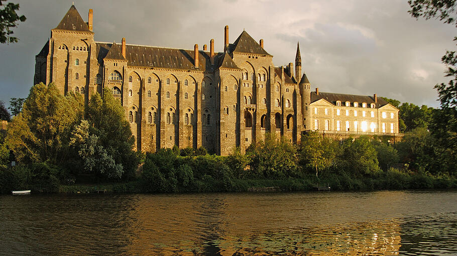 Abbey. Solesmes. Sarthe. France. (Richard Manin)