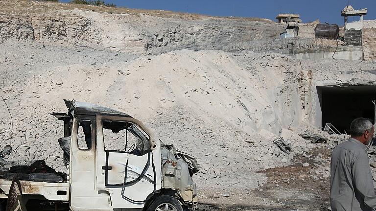 Luftangriffe in Syrien