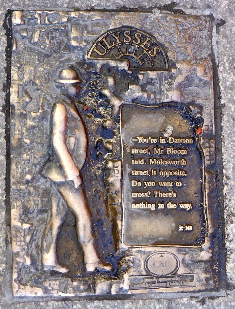 James-Joyce-„Ulysses“-Gedenktafel