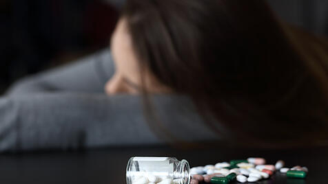 Suizidgef&auml;hrdete Jugendliche