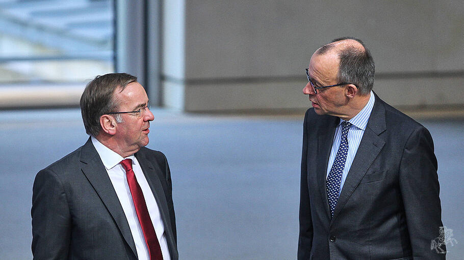 Borius Pistorius und Friedrich Merz