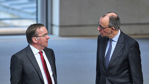 Borius Pistorius und Friedrich Merz