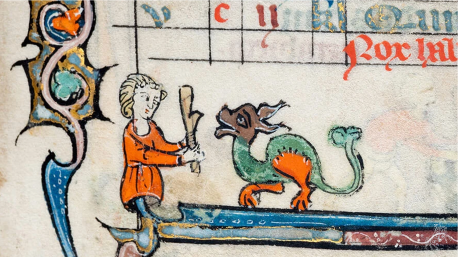 &bdquo;Bonk!&ldquo; Manche Figuren kennt man von Leibungen sp&auml;tgotischer Portale oder Dekorationen an Pfeilerkapitellen.