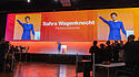 Sahra Wagenknecht auf dem 2. Bundesparteitag in Bonn