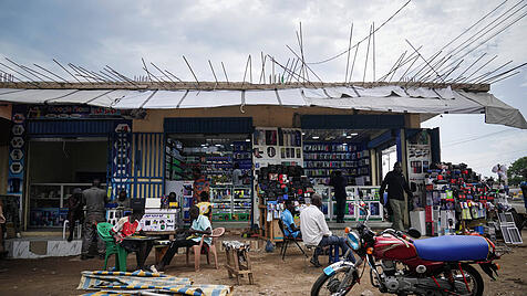 Markt in Juba im Südsudan