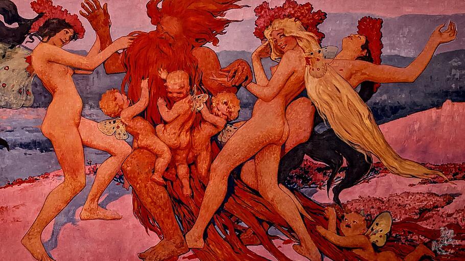 Fritz Erler, „Rübezahl auf Reisen“