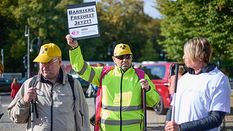 Demonstration f&uuml;r Gleichstellung in Berlin