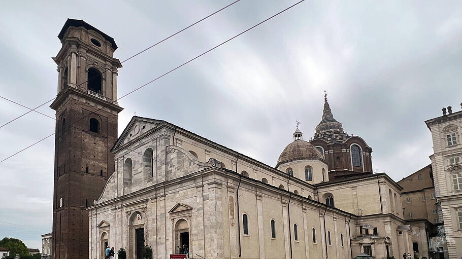 Die Kathedrale von Turin. Klima-Aktivisten von "Extinction Rebellion" störten dort die Heilige Messe.