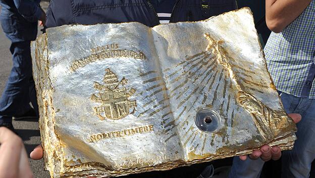 Blut-Reliquie von Johannes Paul II.