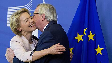 Ursula von der Leyen und Jean-Claude Juncker
