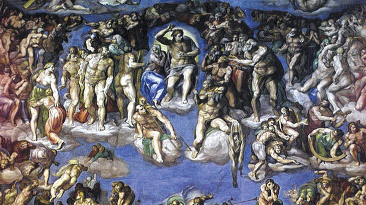 Michelangelos"Das jüngste Gericht"