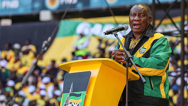 Südafrikas Noch-Präsident Cyril Ramaphosa
