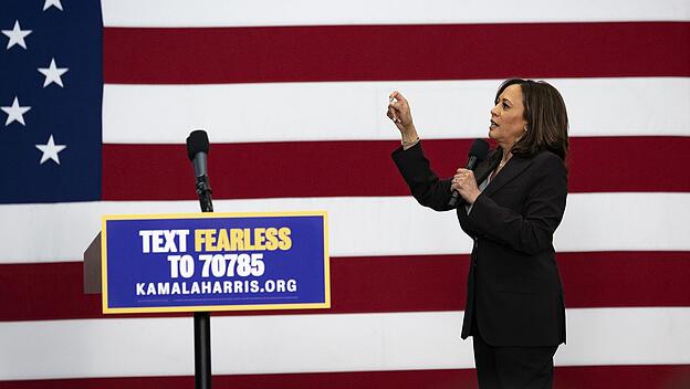 Wahlkampf in den USA - Harris