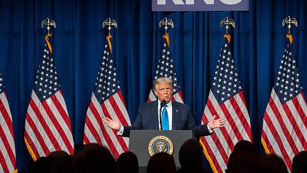 Trump beim Nominierungsparteitag der Republikaner