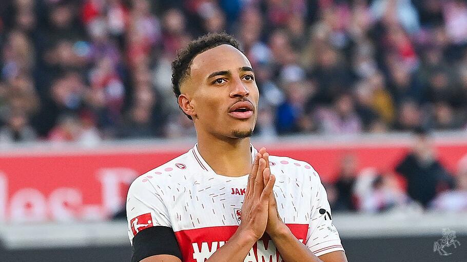 Jamie Leweling vom VfB Stuttgart hat Grund zur Dankbarkeit.