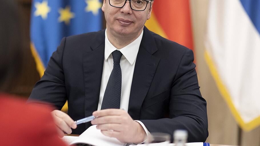 Serbiens Präsident Aleksandar Vucic