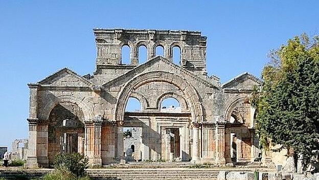 Ruine des Symeonklosters in Syrien