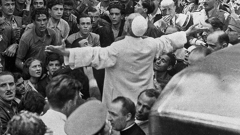 Papst Pius XII. in Tuscolano
