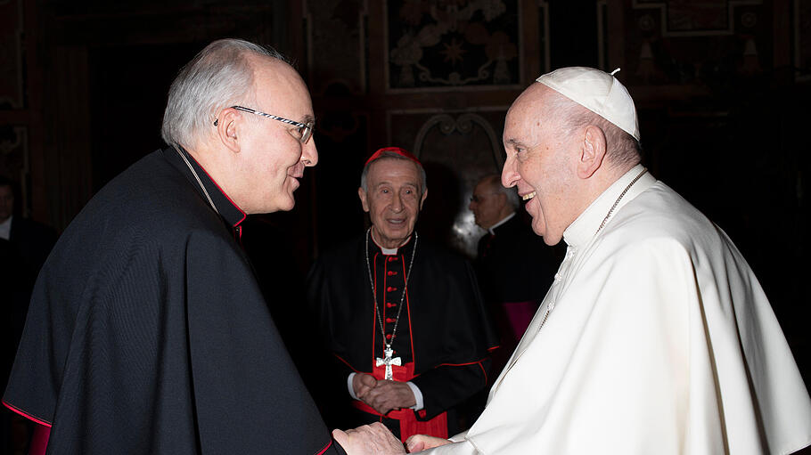 Rudolf Voderholzer und Papst Franziskus