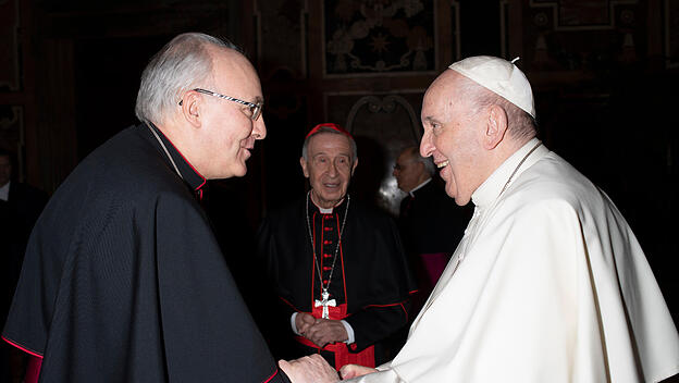 Rudolf Voderholzer und Papst Franziskus