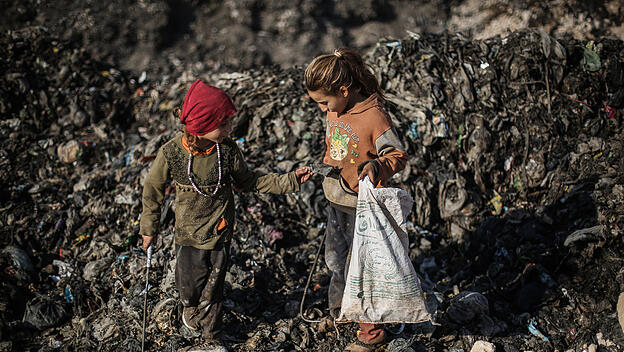 Abfallverwertung in Syrien