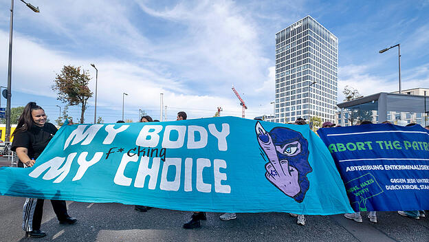 Demo von Abtreibungsbef&uuml;rwortern