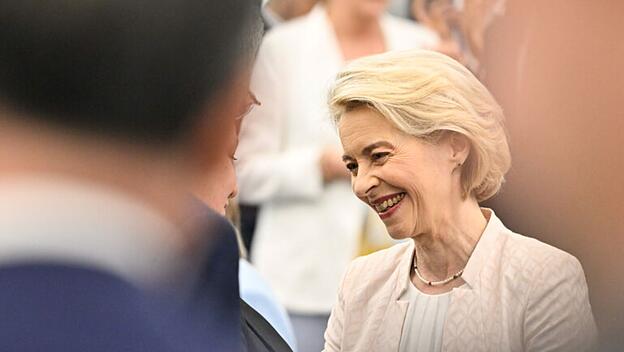 Ursula von der Leyenhat ihre Wiederwahl zur EU-Kommissionspräsidentin gemeistert