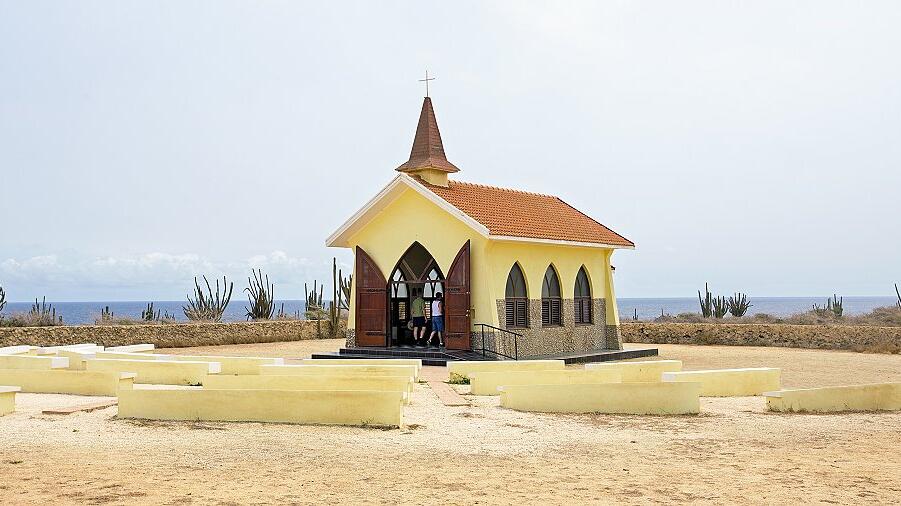 Alto Vista Chapel on Aruba island in the Caribbean