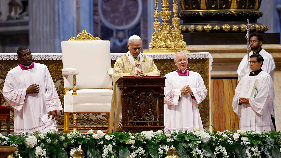 Papst Leo XIV. bei der Messe zur Heilig-Jahr-Feier der Priester