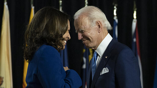 Kamala Harris und Joe Biden